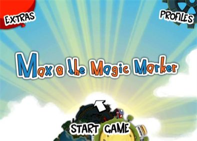 Max & the Magic Marker - Screenshot - Game Title Image