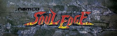 Soul Edge - Arcade - Marquee Image