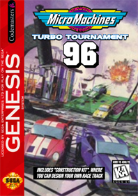 Micro Machines: Turbo Tournament 96 - Box - Front Image