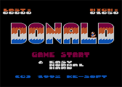 Donald - Screenshot - Game Title Image