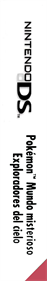 Pokémon Mystery Dungeon: Explorers of Sky - Box - Spine Image