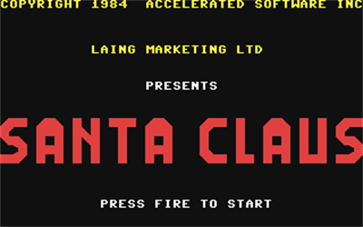 The Santa Game - Screenshot - Game Title Image