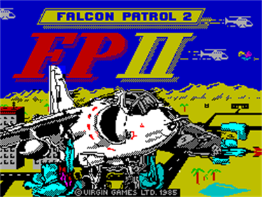 Falcon Patrol 2: FP II - Screenshot - Game Title Image