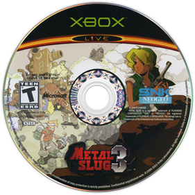 Metal Slug 3 - Disc Image