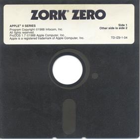 Zork Zero - Disc Image