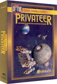 Wing Commander: Privateer (CD-ROM) - Box - 3D Image