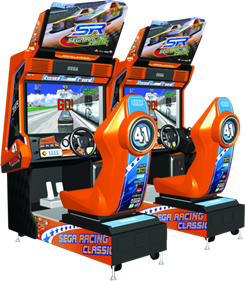 Sega Racing Classic - Arcade - Cabinet Image