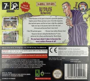 Horrible Histories: Ruthless Romans - Box - Back Image