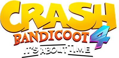 Crash Bandicoot 4: It's About Time - Clear Logo Image
