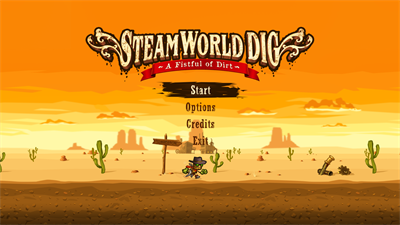 SteamWorld Dig - Screenshot - Game Title Image