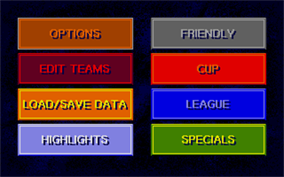 Sensible Soccer: European Champions - Screenshot - Game Select Image