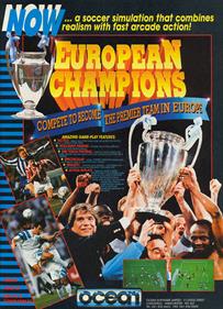 European Champions (Ocean) - Advertisement Flyer - Front Image
