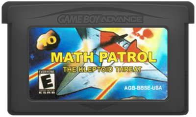 Math Patrol: The Kleptoid Threat - Cart - Front Image