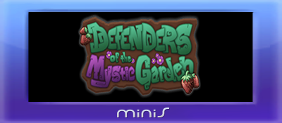 Defenders of the Mystic Garden - Clear Logo Image