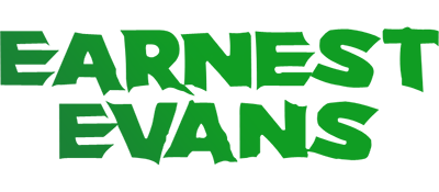 Earnest Evans - Clear Logo Image