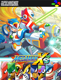 Mega Man X3 - Fanart - Box - Front Image