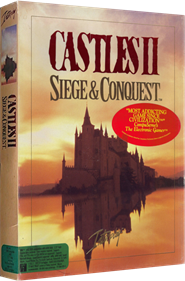 Castles II: Siege & Conquest - Box - 3D Image