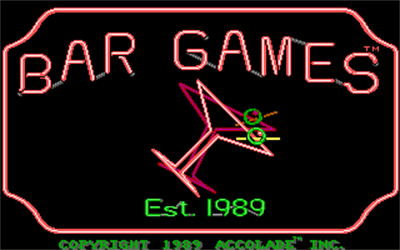 Bar Games - Screenshot - Game Title Image