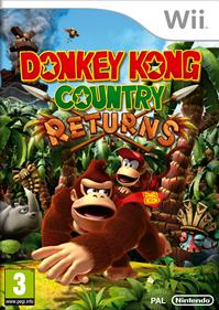 Donkey Kong Country Returns - Box - Front Image