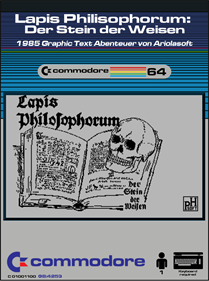 Lapis Philosophorum: The Philosophers' Stone - Fanart - Box - Front Image
