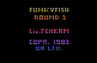 Funky Fish - Screenshot - Game Title Image
