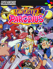 Gokujou Parodius - Fanart - Box - Front Image