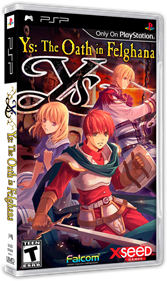 Ys: The Oath in Felghana - Box - 3D Image