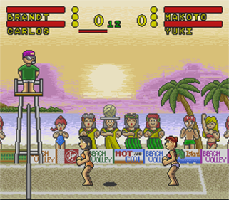 Inazuma Serve da! Super Beach Volley - Screenshot - Gameplay Image