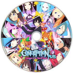 Conception PLUS: Maidens of the Twelve Stars - Fanart - Disc Image