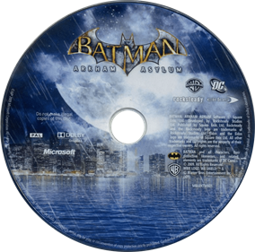 Batman: Arkham Asylum - Disc Image