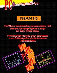 Phantis - Box - Back Image