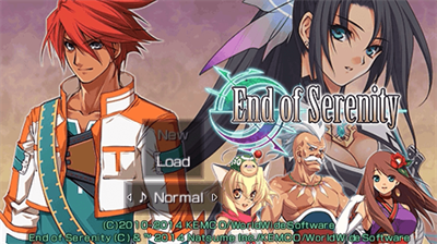 End of Serenity - Screenshot - Game Title Image