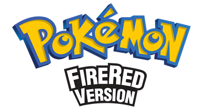 Pokémon FireRed Version - Clear Logo Image