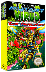 The Mutant Virus: "Crisis in a Computer World!" - Box - 3D Image