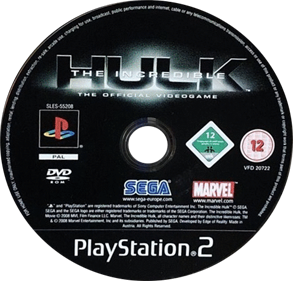 The Incredible Hulk - Disc Image