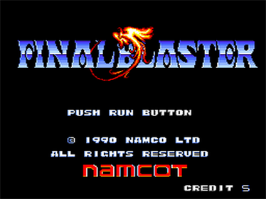 Final Blaster - Screenshot - Game Title