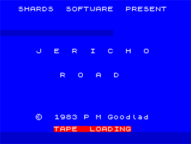 Jericho Road - Screenshot - Game Title Image
