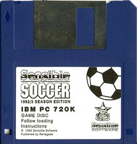 Sensible Soccer: European Champions - 92/93 Edition - Disc Image