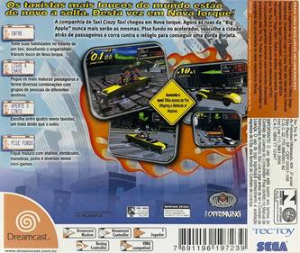 Crazy Taxi 2 - Box - Back Image