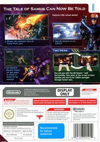 Metroid: Other M - Box - Back Image