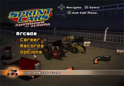 Sprint Cars 2: Showdown at Eldora - Screenshot - Game Title Image