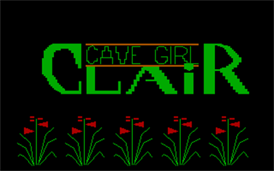 Cave Girl Clair - Screenshot - Game Title Image