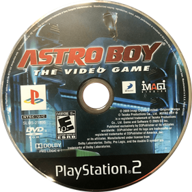 Astro Boy: The Video Game - Disc Image