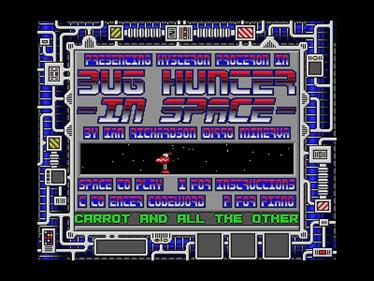 Bug Hunter in Space - Screenshot - Game Title Image