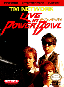 TM Network: Live in Power Bowl - Fanart - Box - Front Image