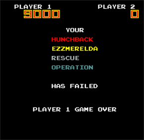 Hero - Screenshot - Game Over Image