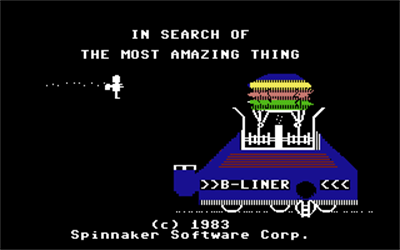 In Search of the Most Amazing Thing - Screenshot - Game Title Image