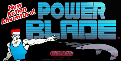 Power Blade - Arcade - Marquee Image