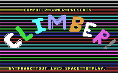 Climber! - Screenshot - Game Title Image