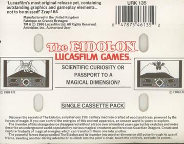 The Eidolon - Box - Back Image